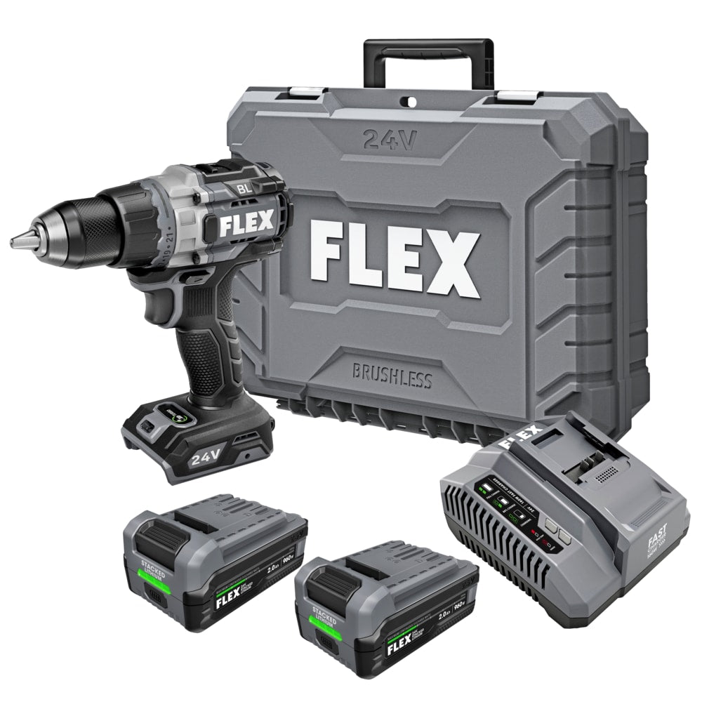 FLEX FX1171T-2K 24V STACKED LITHIUM Turbo Drill Driver Kit — product view 1