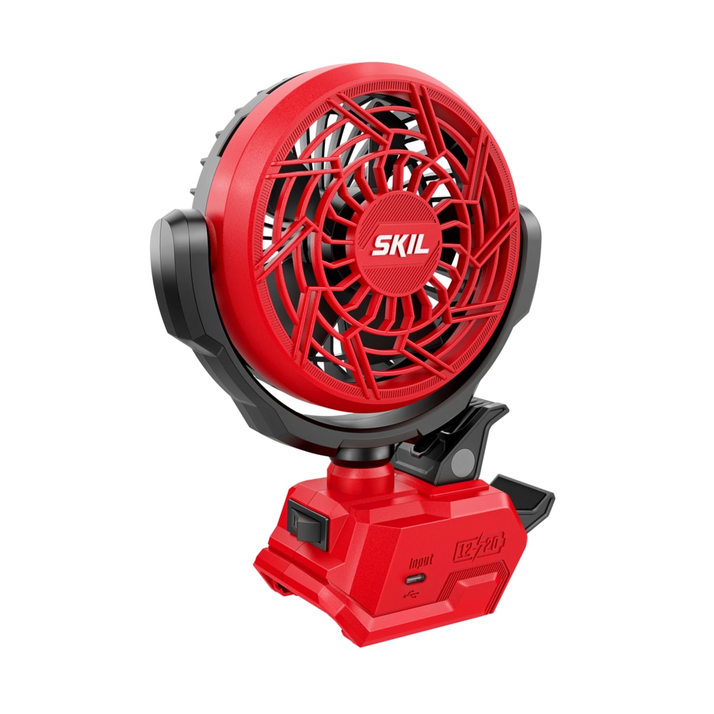 SKIL FN0400D-00 PWR CORE 12/20V 4 in. Clamp Fan — Tool Only — product view 1