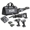 FLEX FXM404-2A 24V Brushless 4-Tool Combo Kit — product view 1