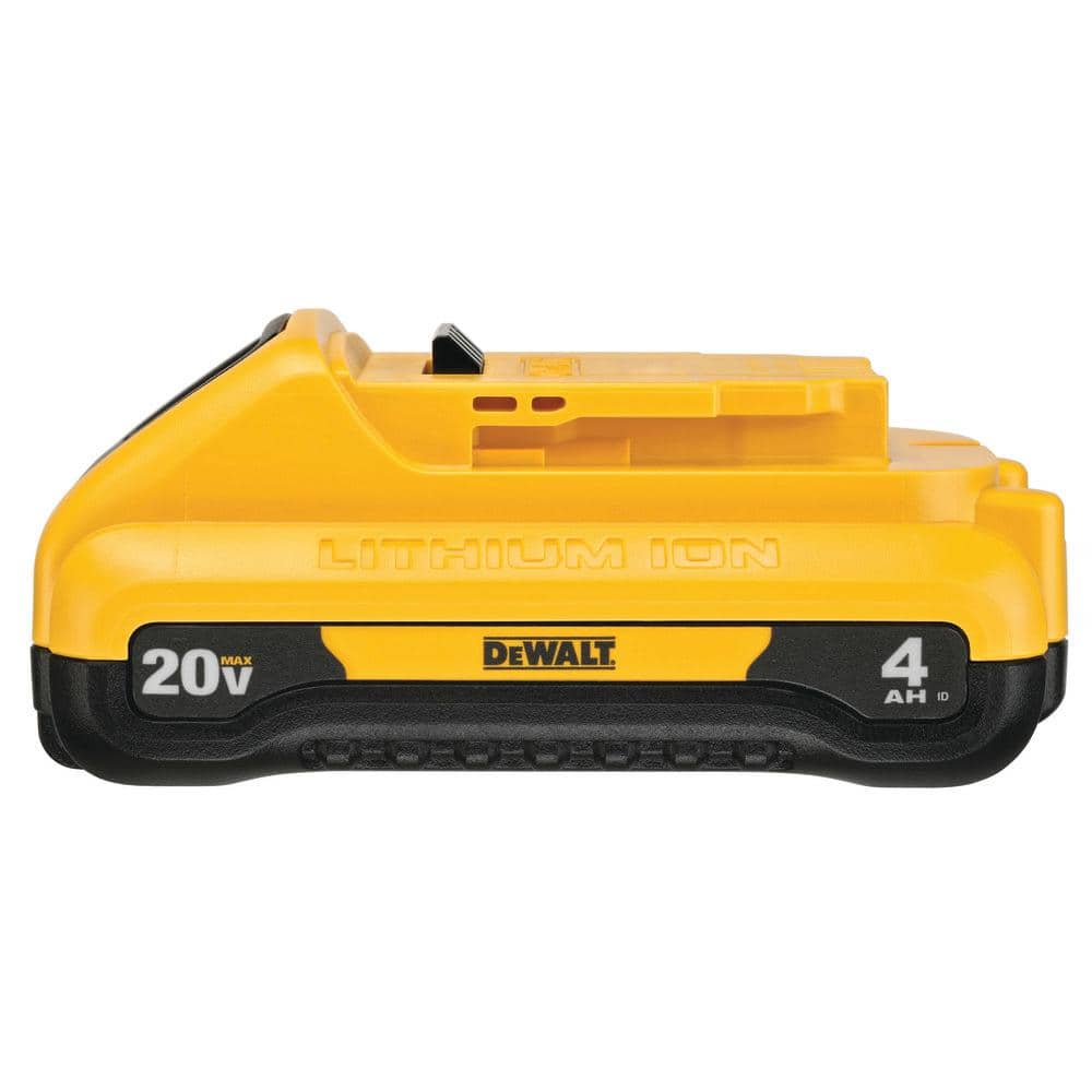 DEWALT DCB240 4.0Ah single battery on white background