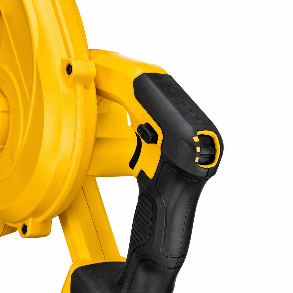 DEWALT DCE100B handle and speed selector detail