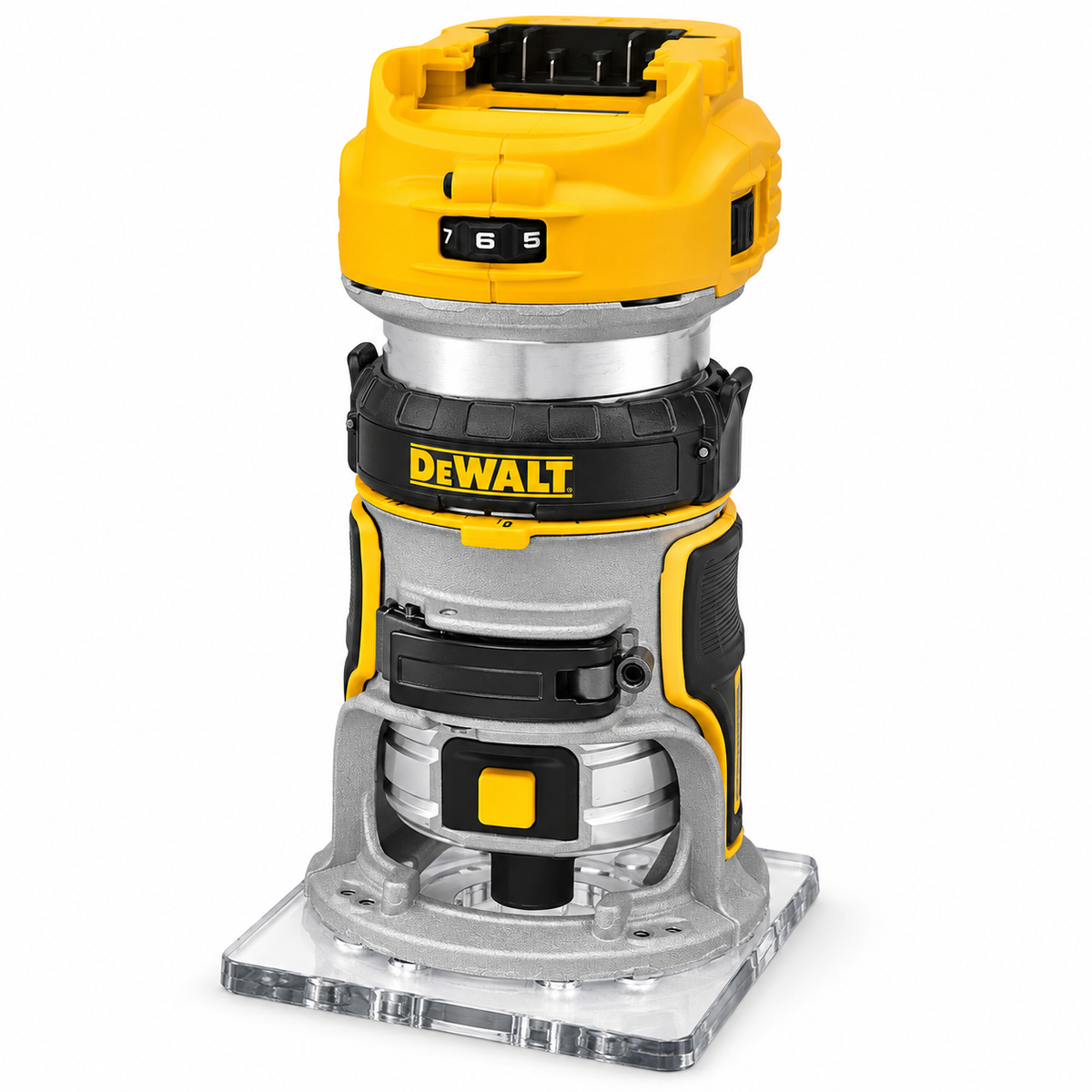 DEWALT DCW600B edited studio product view 1 on white background