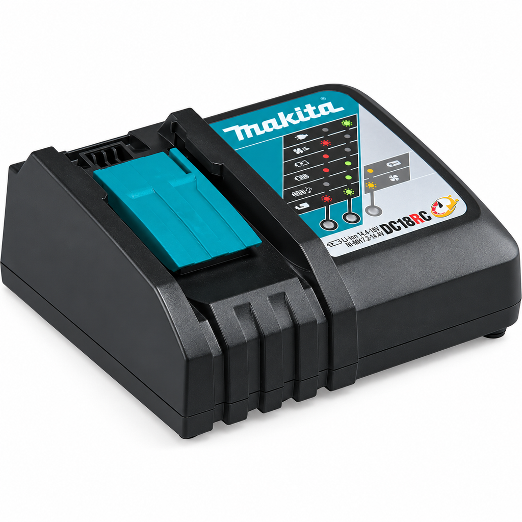 Makita DC18RC charger, new without box, high resolution product photo 4
