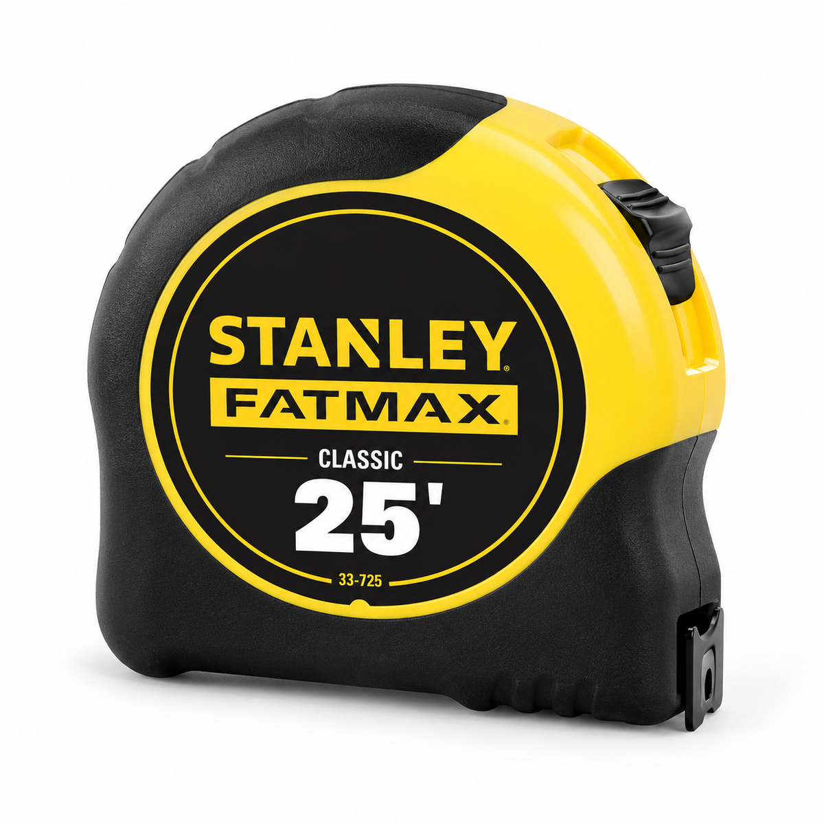 Stanley FATMAX Classic 25-foot tape measure two-pack product detail 2, consistent classic design on white