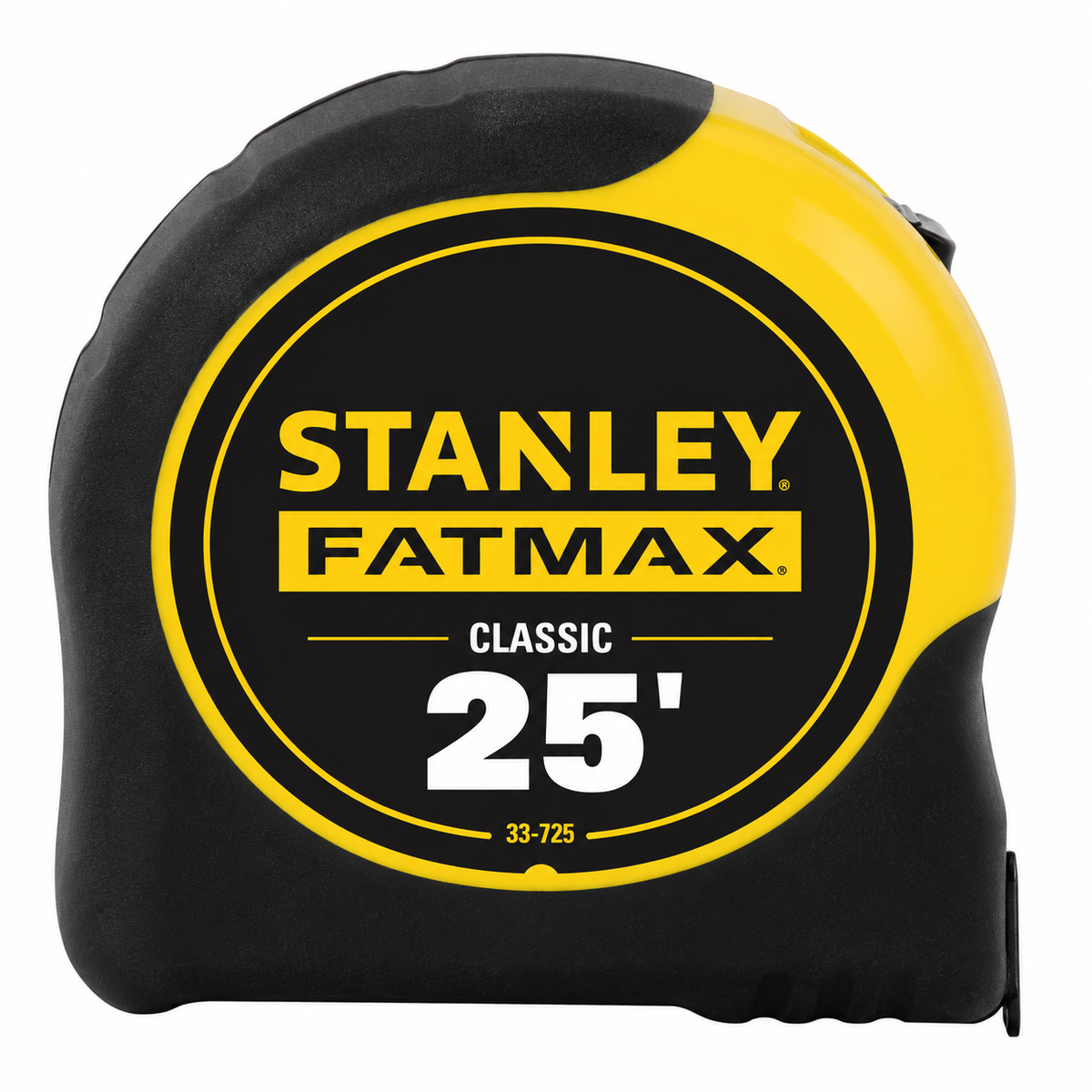 Stanley FATMAX Classic 25-foot tape measure two-pack product detail 3, consistent classic design on white