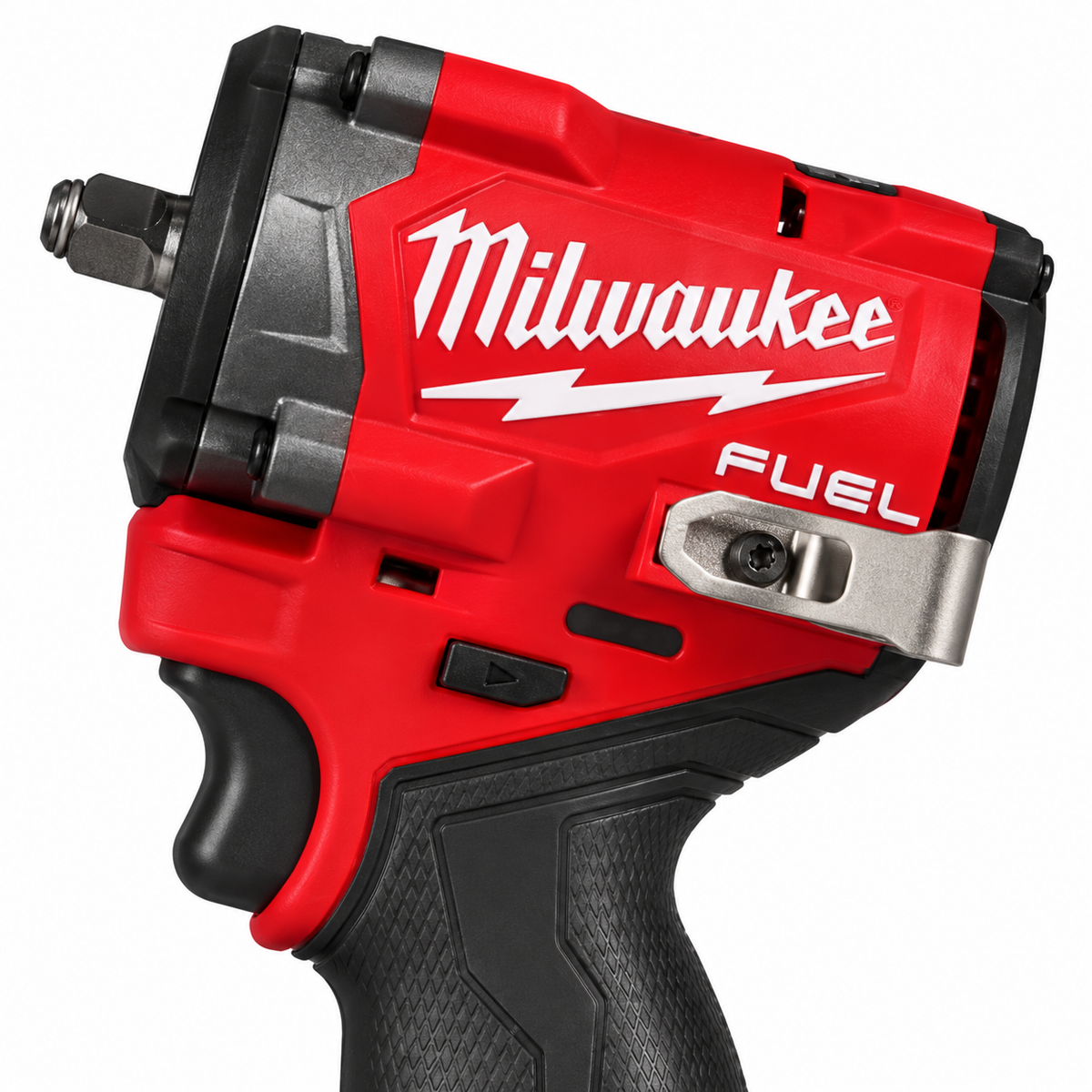 Milwaukee M12 FUEL 12V Lithium-Ion Brushless Cordless Stubby 3/8 in. Impact Wrench (Tool-Only)