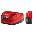 Milwaukee M12 CP2.0 battery and charger starter kit
