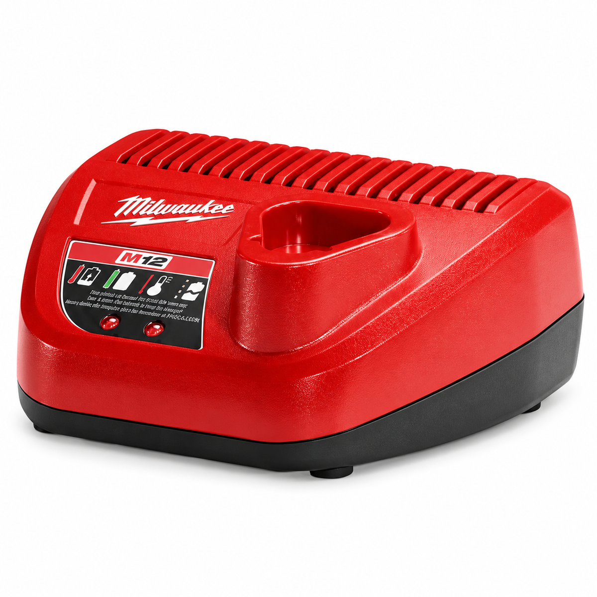 Milwaukee M12 charger – edited detail view