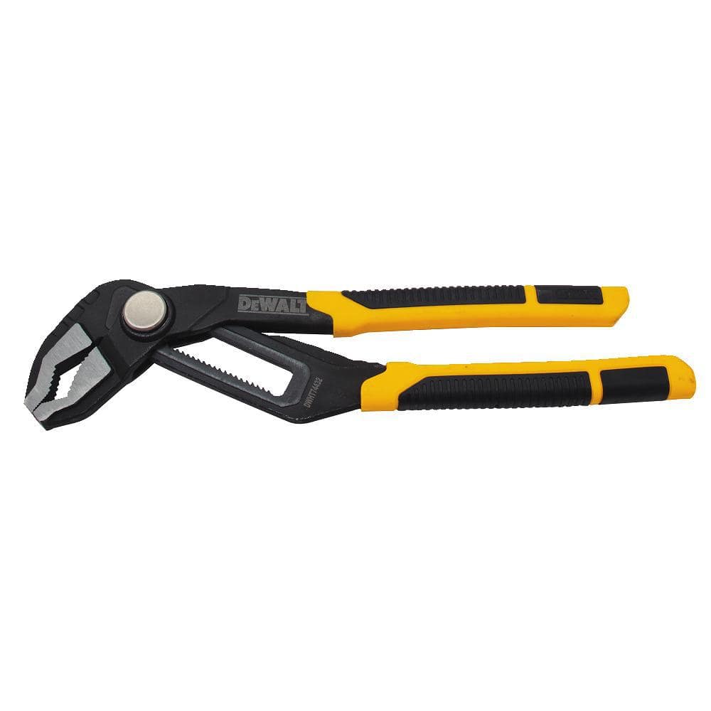 DEWALT DWHT74432 12 in. V-Groove Jaw Pushlock Pliers — product view 2
