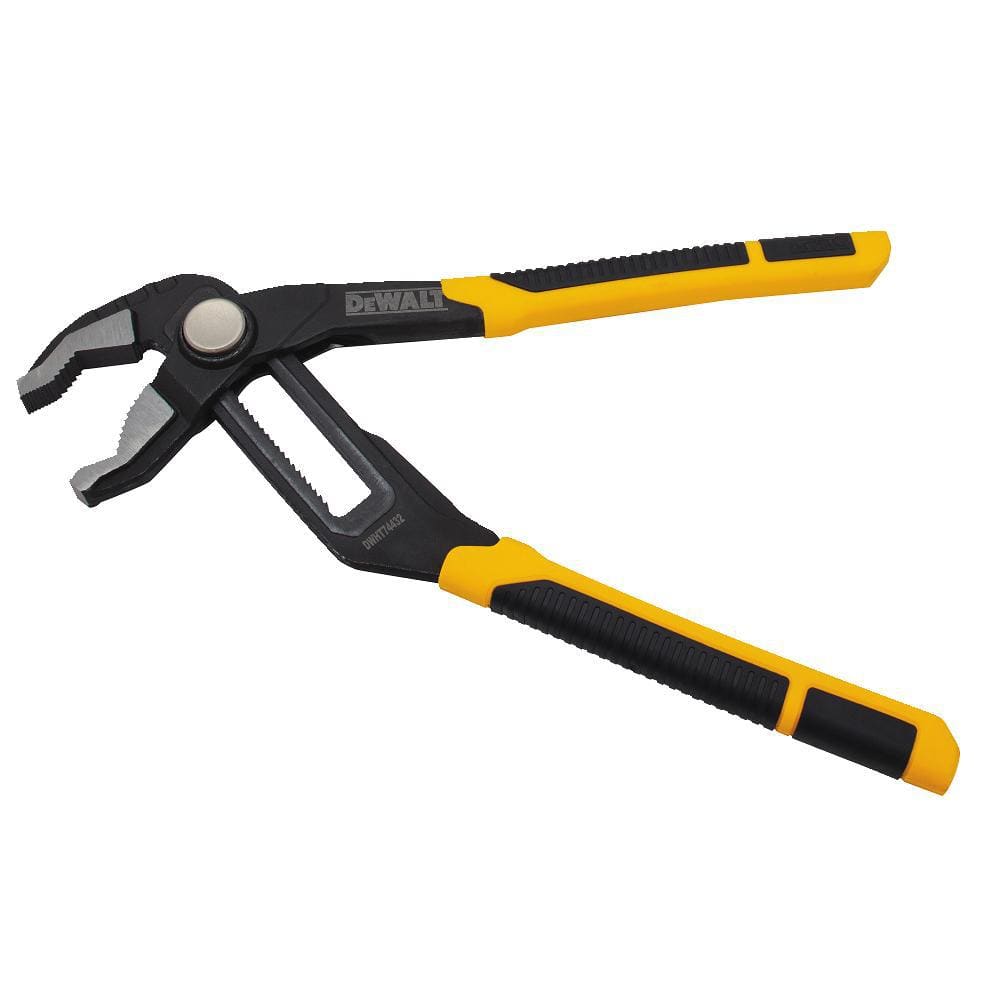 DEWALT DWHT74432 12 in. V-Groove Jaw Pushlock Pliers — product view 3