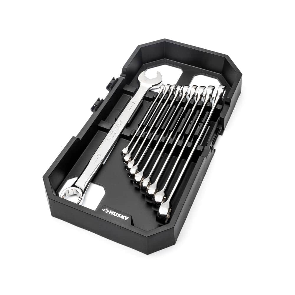 Husky HBCW10XLM BITE Metric Combination Wrench Set — 10 Pieces — product view 2