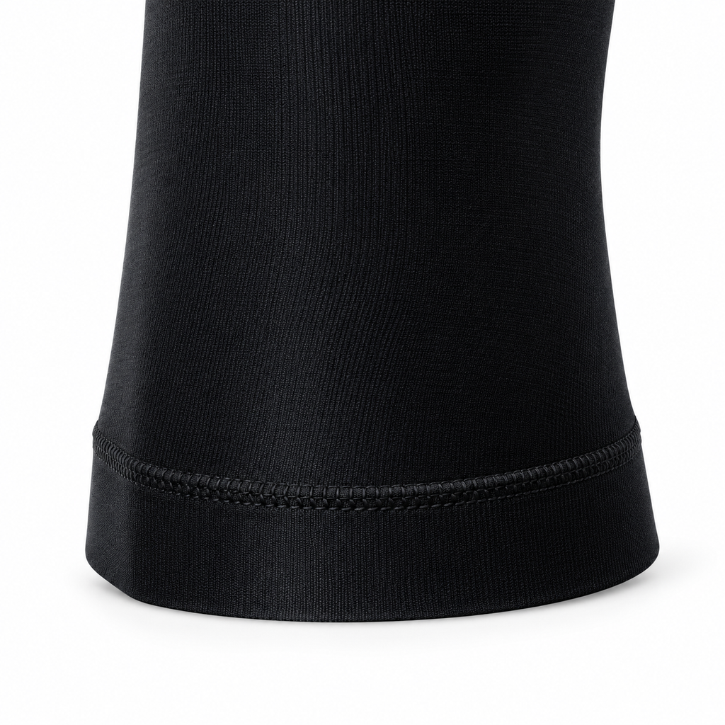 Mission 111910 Essential Compression Knee Sleeve — Black, S/M — product view 4