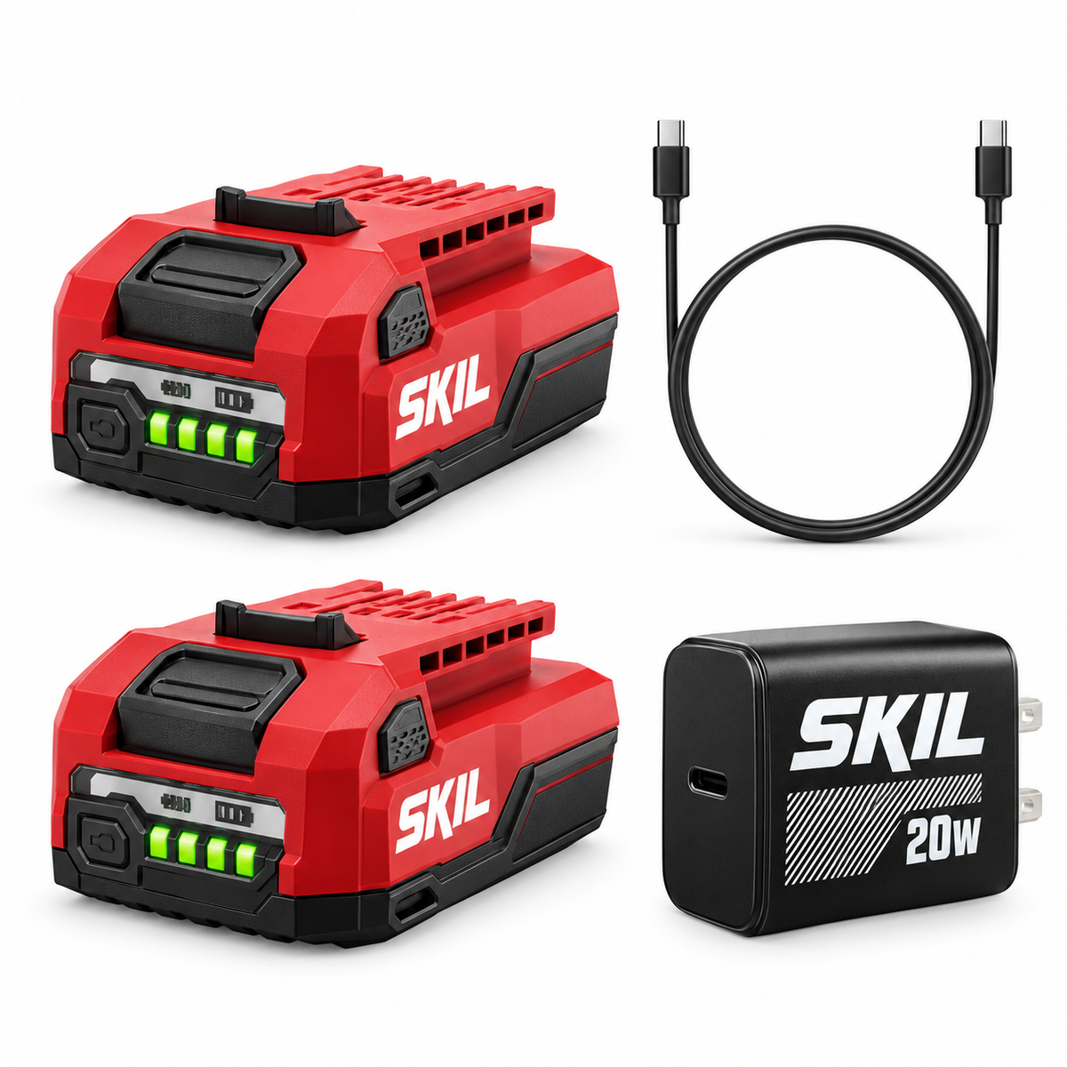 SKIL CB8368A-21 PWR CORE 12 Brushless 5-Tool Combo Kit — product view 4