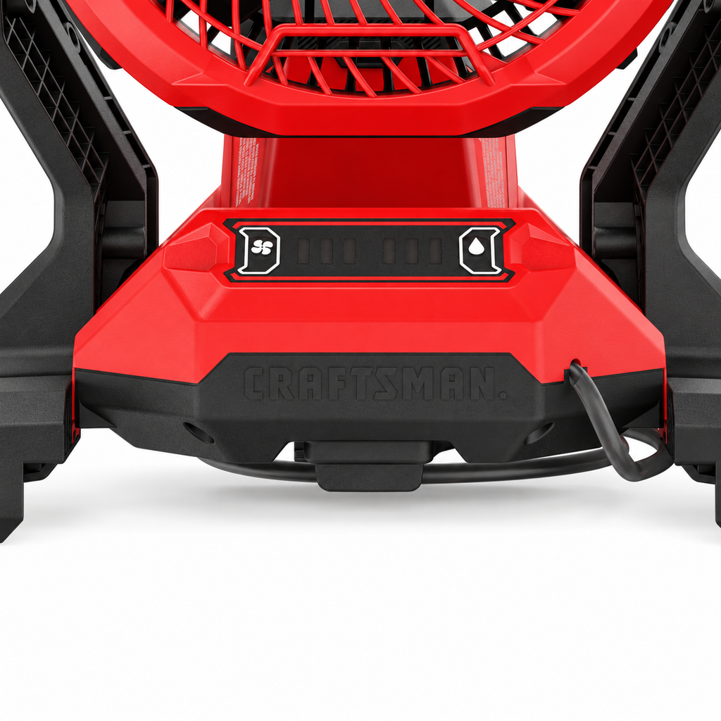 CRAFTSMAN CMCE003C1 V20 7.5 in. Cordless Misting Fan Kit — product view 3