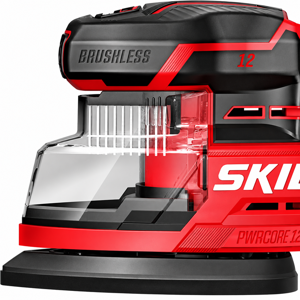 SKIL SR6608A-00 PWR CORE 12 Brushless Detail Sander — Tool Only — product view 3