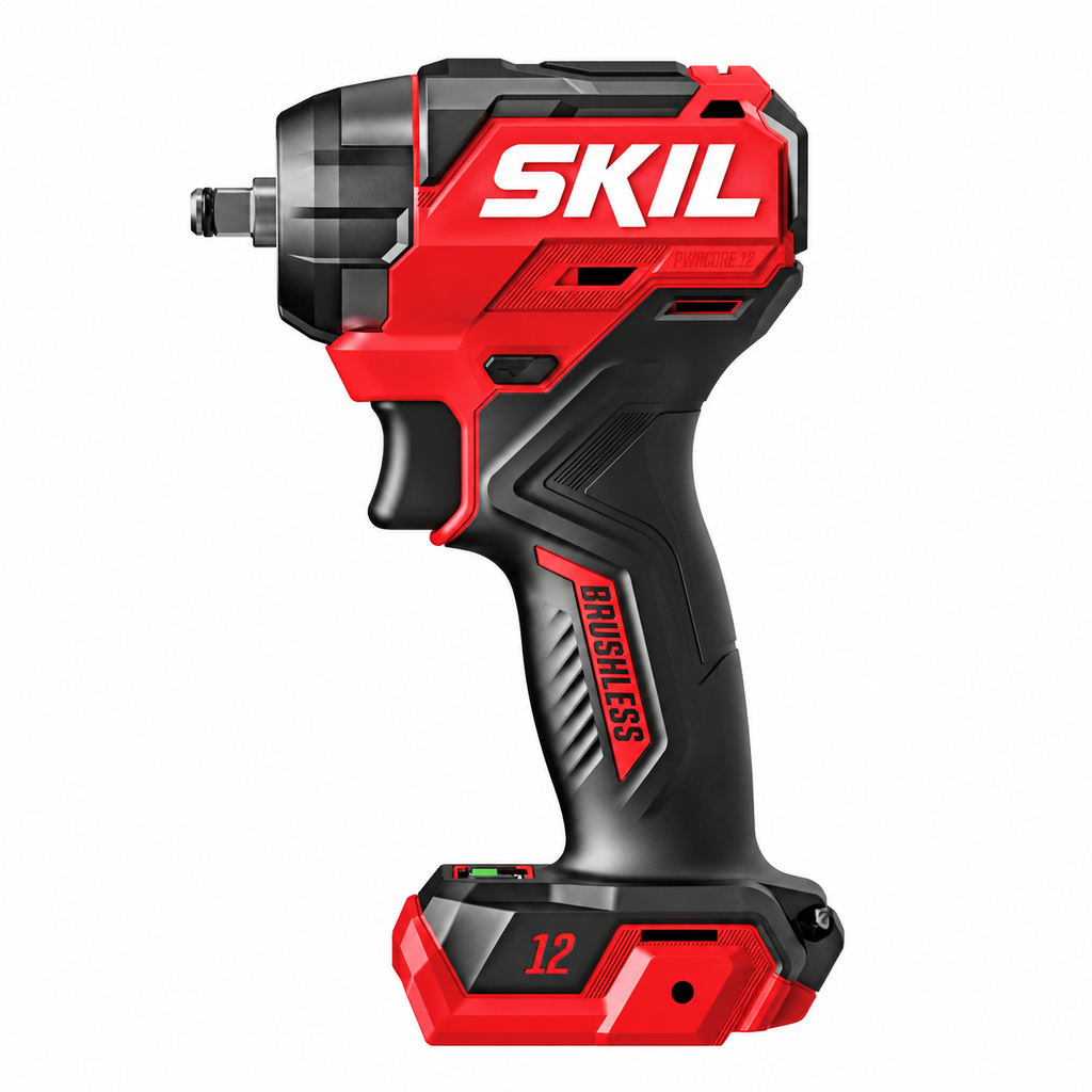 SKIL IW6744A-00 PWR CORE 12 Brushless 3/8 in. Impact Wrench — Tool Only — product view 4