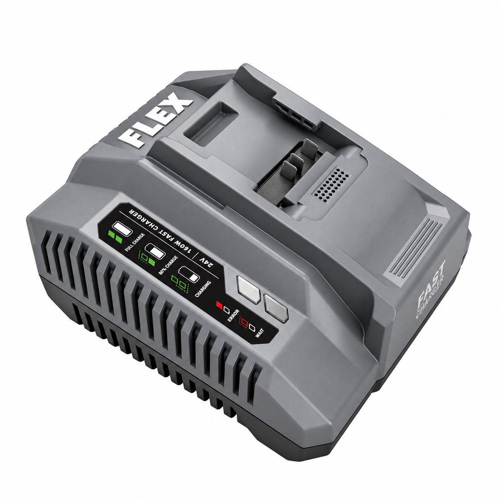 FLEX FX0411-Z 24V 160W Fast Charger — Charger Only — product view 4