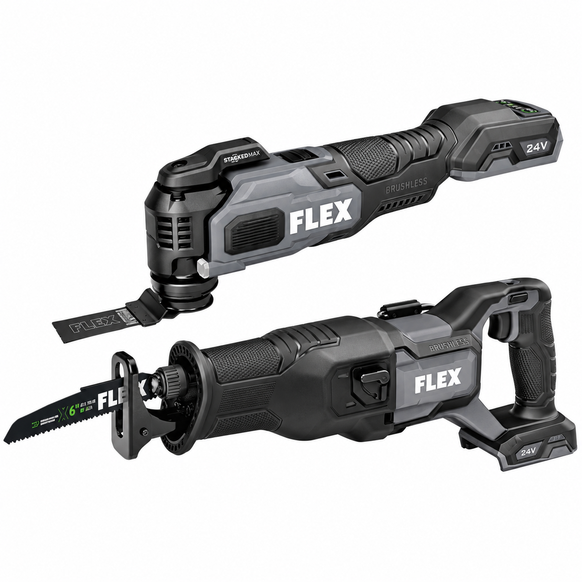 FLEX FXM404-2A 24V Brushless 4-Tool Combo Kit — product view 4
