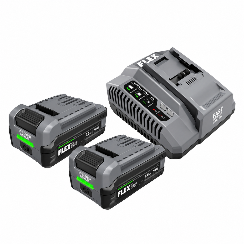 FLEX FX1171T-2K 24V STACKED LITHIUM Turbo Drill Driver Kit — product view 4