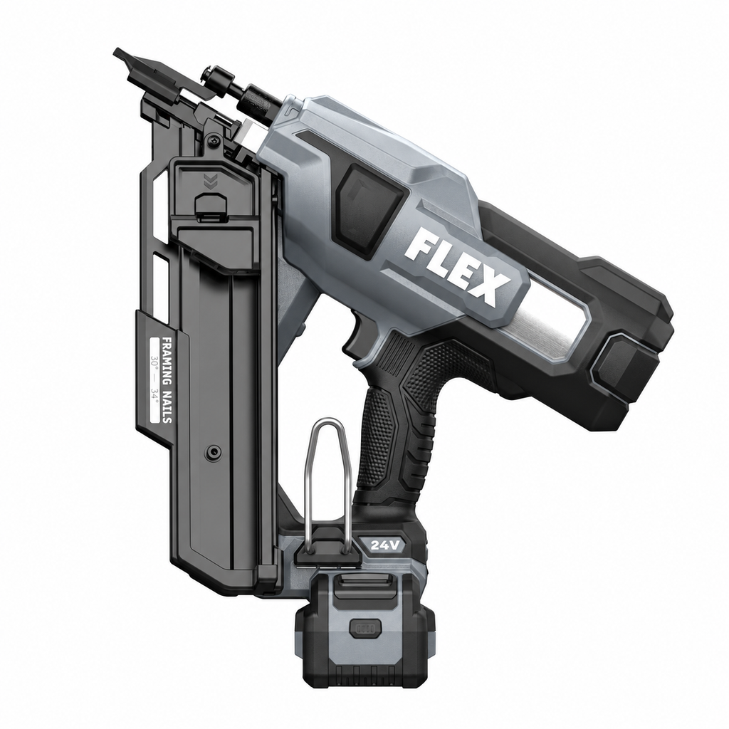FLEX FX4351B-Z 24V 30-Degree Cordless Framing Nailer — Tool Only — product view 1