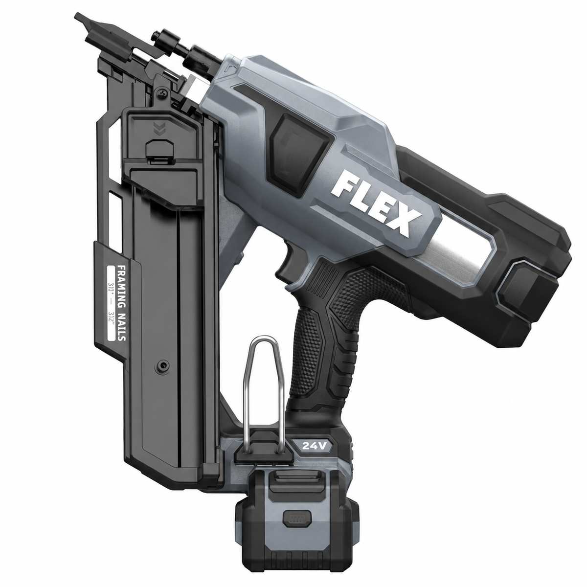 FLEX FX4351B-Z 24V 30-Degree Cordless Framing Nailer — Tool Only — product view 3