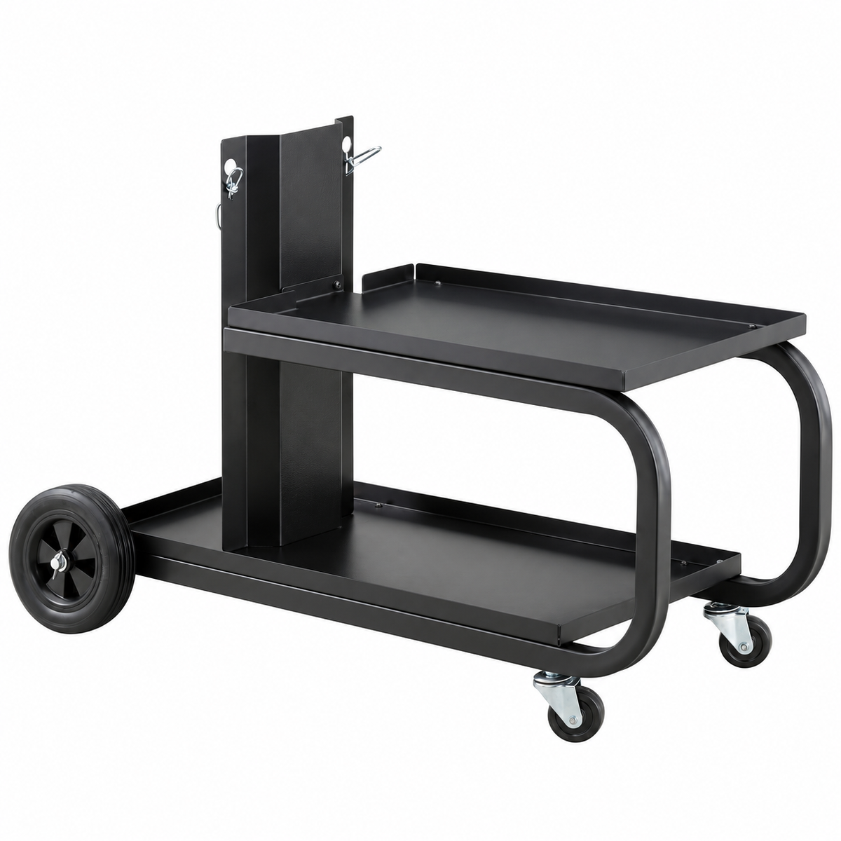 JobSmart WA018 Arc Welding Cart with Cylinder Rack — product view 4