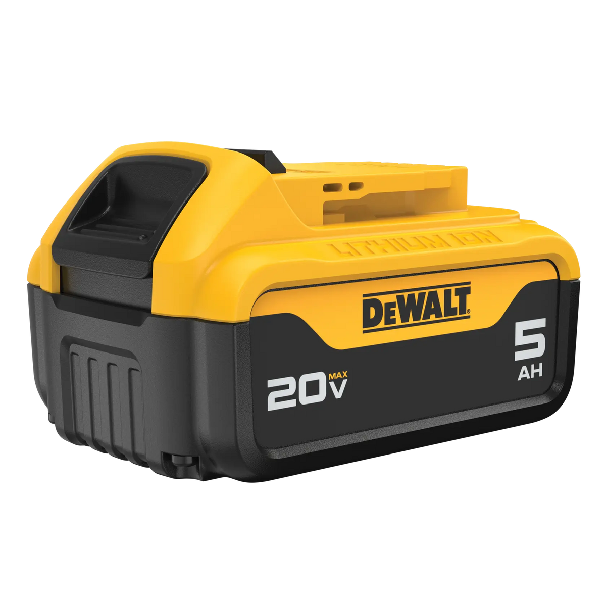 DEWALT DCB205 original product photograph, view 1 on white background