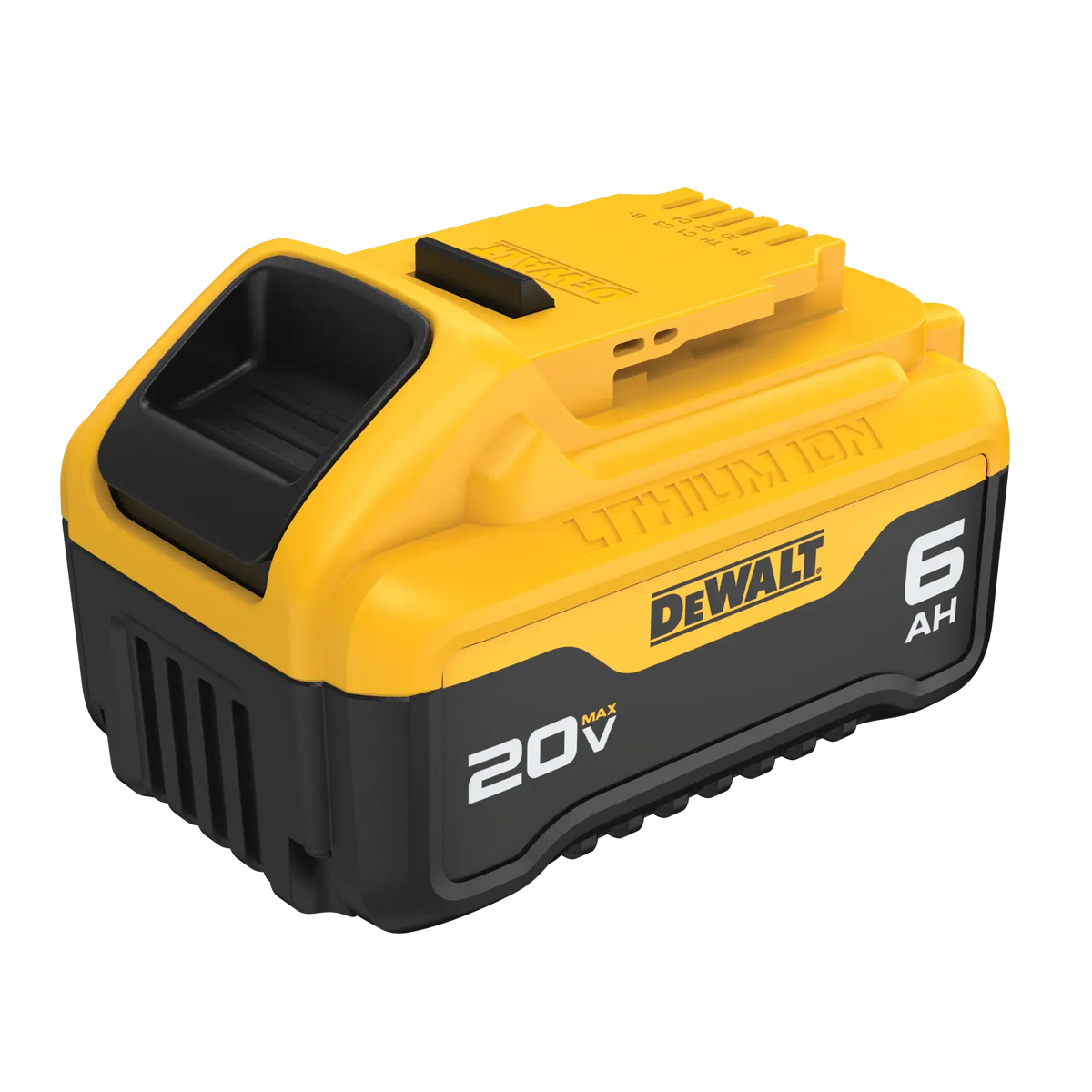 DEWALT DCB206 original product photograph, view 3 on white background