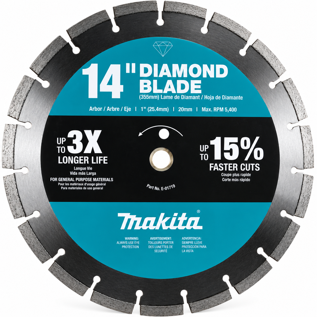 Makita E-01719 edited studio product view 2 on white background