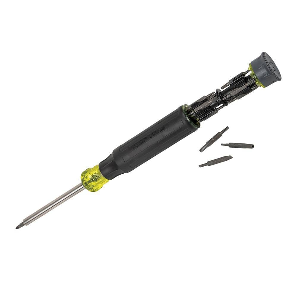 Klein Tools 32327H 27-in-1 Precision Screwdriver with Tamperproof Bits