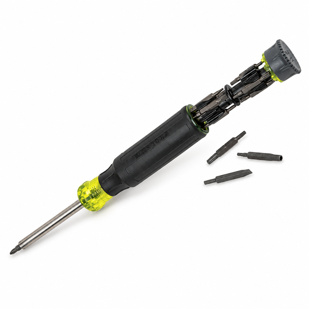 Klein Tools 32327H 27-in-1 Precision Screwdriver with Tamperproof Bits