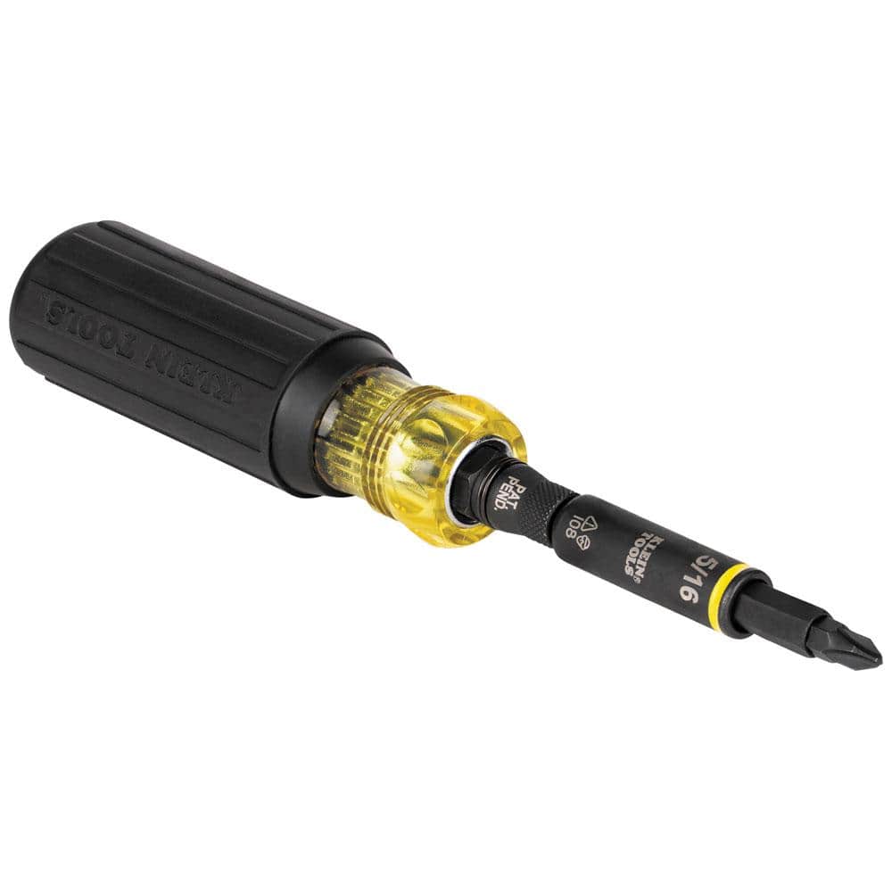 Klein Tools 32500HDR 11-in-1 Impact-Rated Screwdriver & Nut Driver