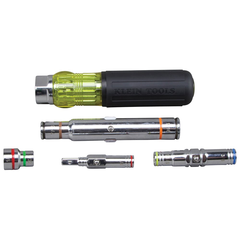 Klein Tools 32807MAGSEN 7-in-1 Magnetic SAE Nut Driver