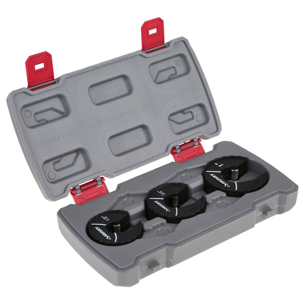Husky 410-013-0111 Close Quarters Tubing Cutter Set with Case — 3 Pieces
