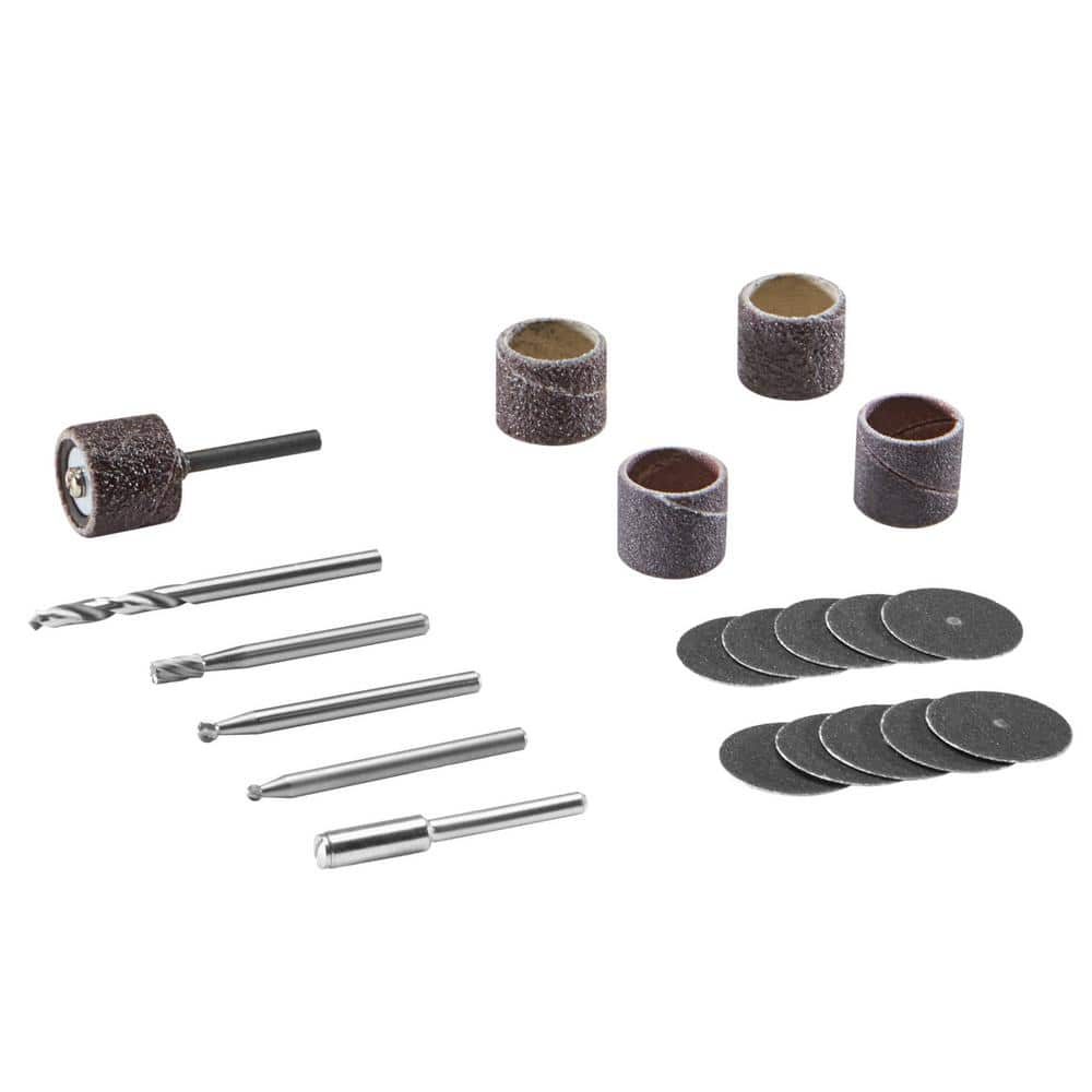 Dremel 733-02 Woodworking Rotary Tool Accessory Kit — 20 Pieces