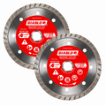 DIABLO DDD045TUR1VP 4-1/2 in. Turbo Rim Masonry Diamond Blades — 2-Pack