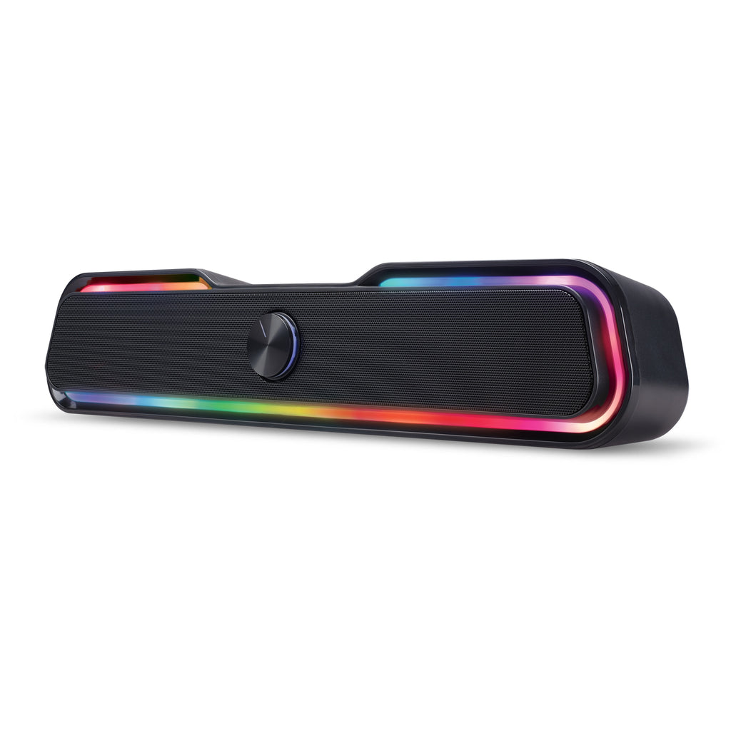 iLive ISB172B-LO 17 in. Portable Bluetooth Soundbar Speaker with LED Lights
