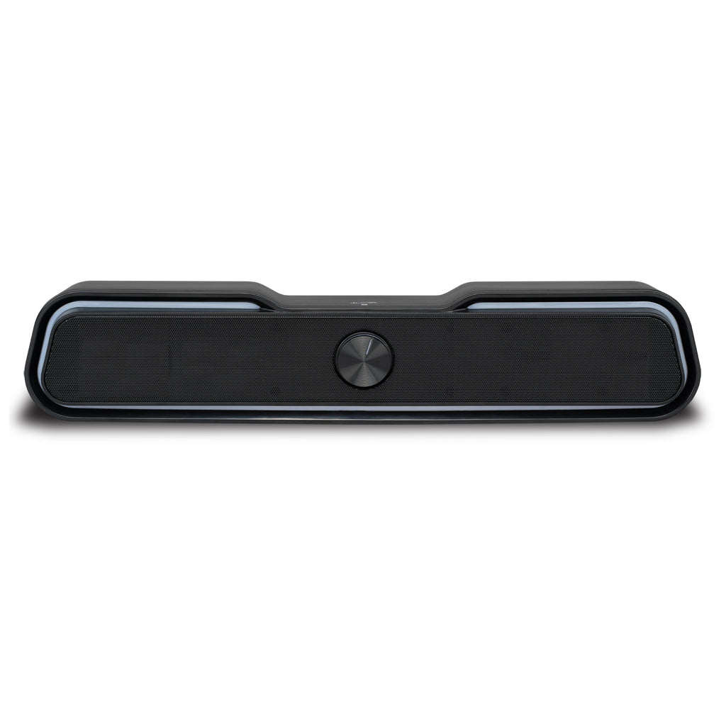 iLive ISB172B-LO 17 in. Portable Bluetooth Soundbar Speaker with LED Lights