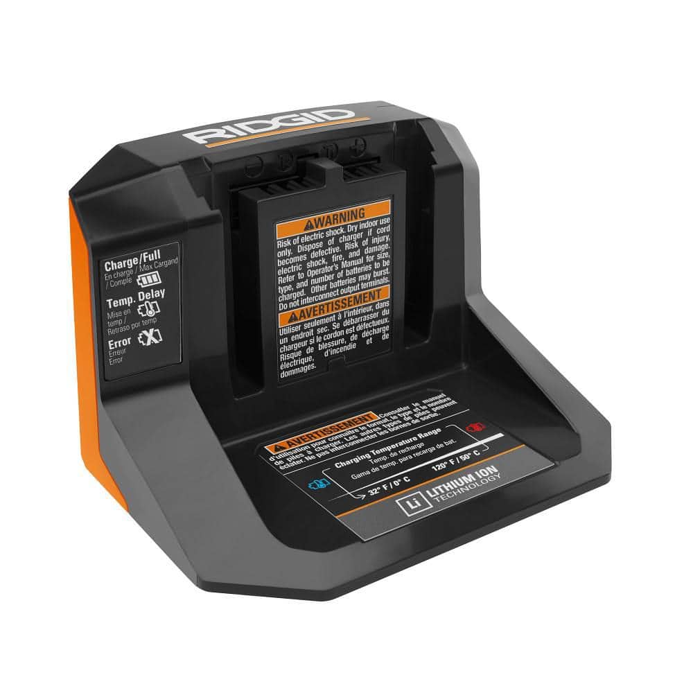 RIDGID R86241K 18V Oscillating Multi-Tool Kit with 2Ah Battery & Charger