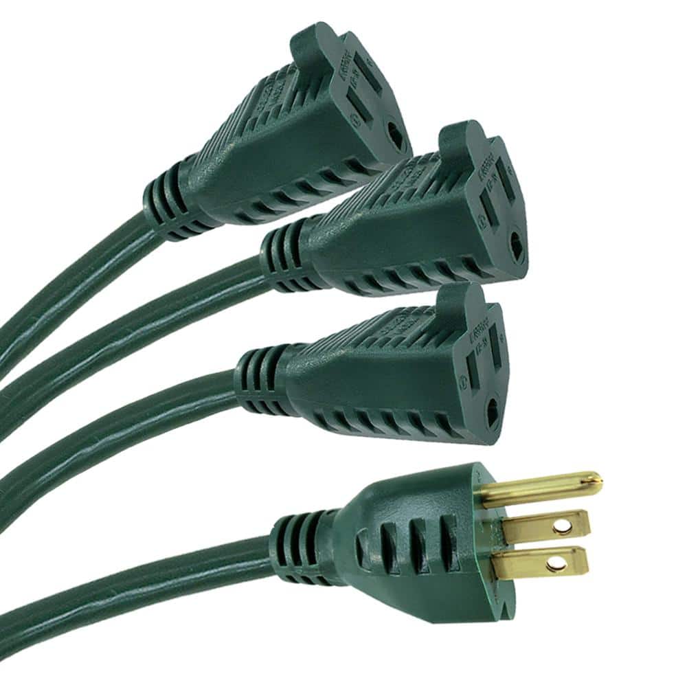 HDX EXG-16340M 40 ft. 16/3 Outdoor Extension Cord — Green — product view 2